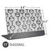 Disney The Nightmare Before Christmas Jack Skellington Face Expressions pattern Universal Laptop 11in (8.8 x 6.2in) Skin